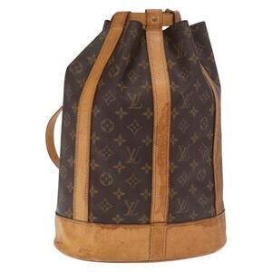 LOUIS VUITTON Monogram Randonnee PM Shoulder Bag M42243 LV Auth 160836